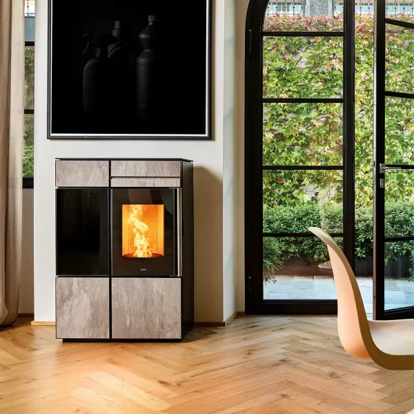 Image de l'A10 C Light 2020 beige en fonctionnement
