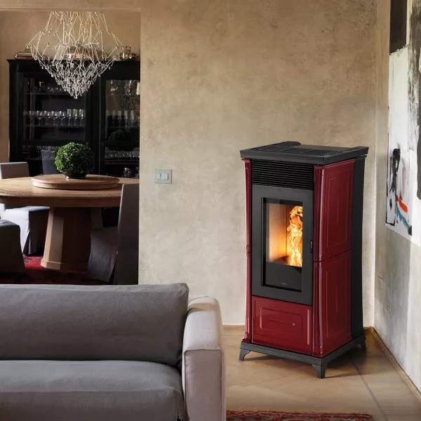 Image de l'A10 V Classic Plus bordeaux en fonctionnement