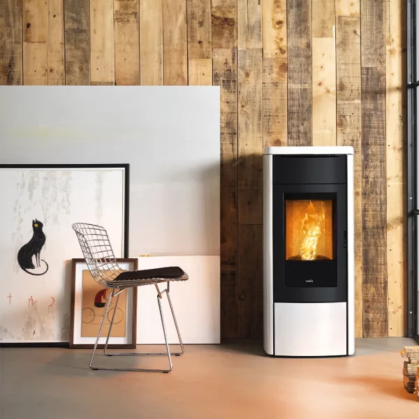 Image de l'A9 V Zenith blanc en fonctionnement